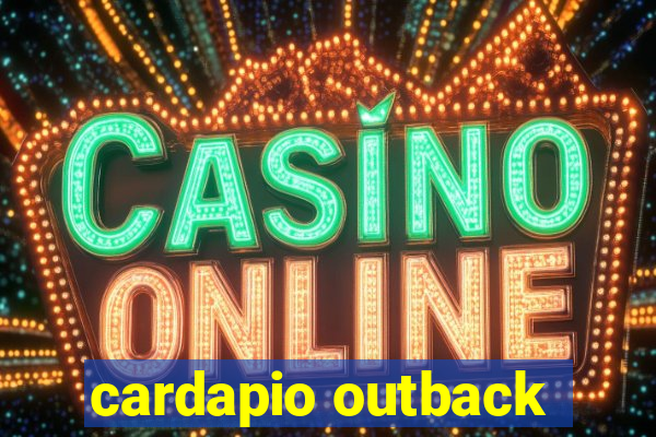 cardapio outback